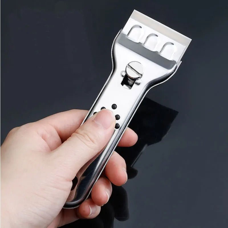 Stainless Steel Multifunction Glass Ceramic Hob Scraper Cleaner