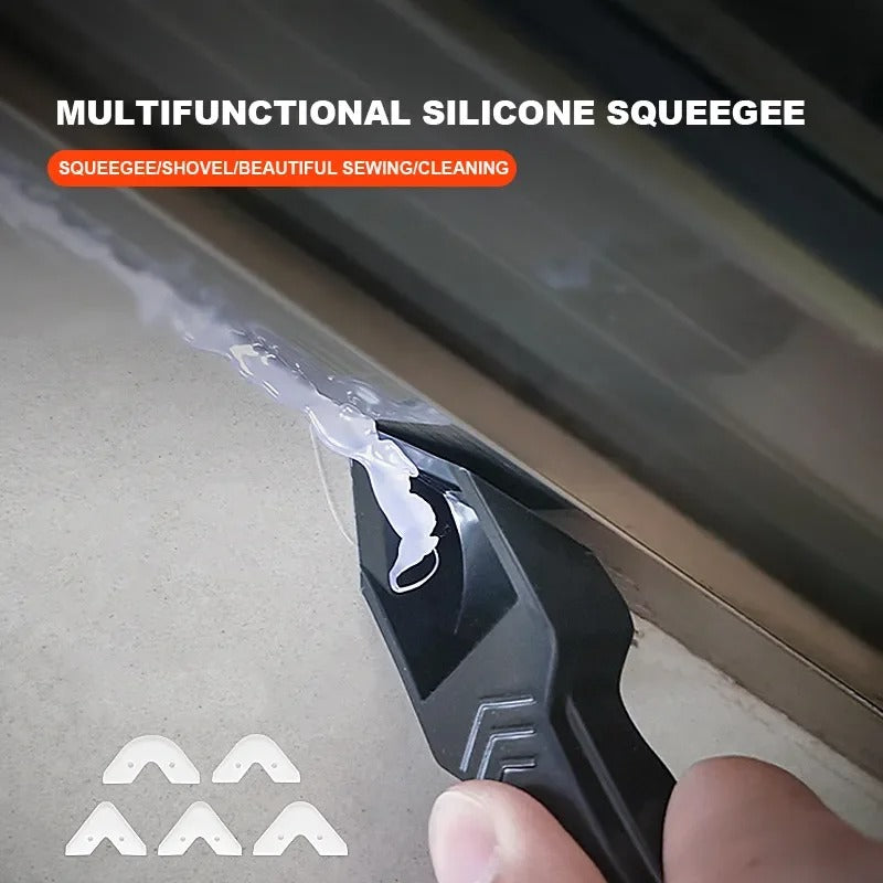 5 in 1 Silicone Spatula Window Cleaning Tool