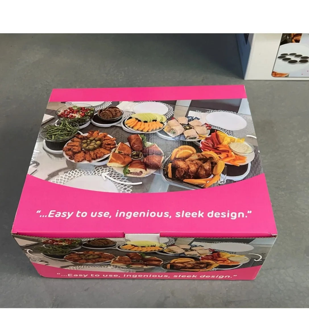 The Lazy Rotating Tray for Dining Table