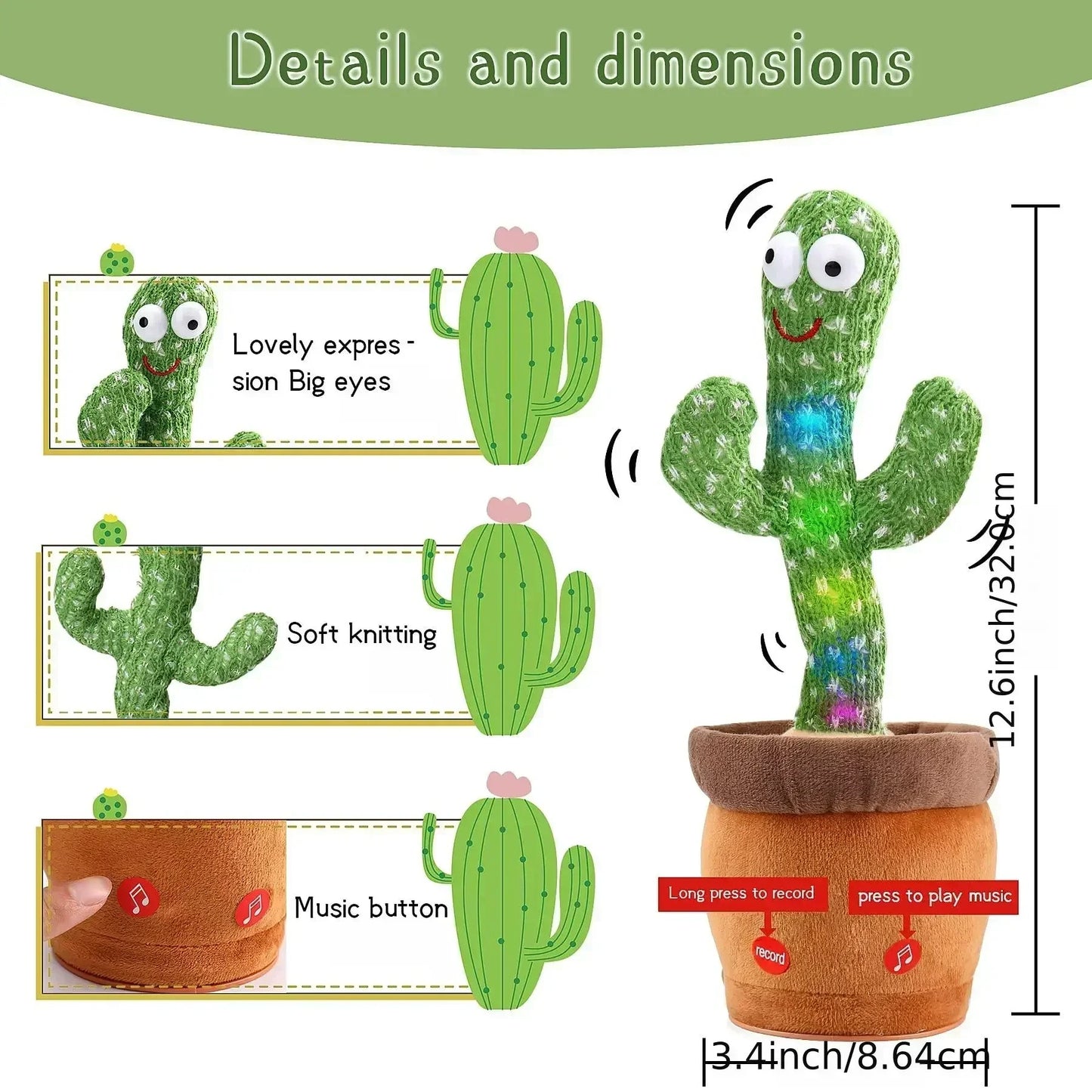 A Cactus Toy That Can Speak, Sing and Dance