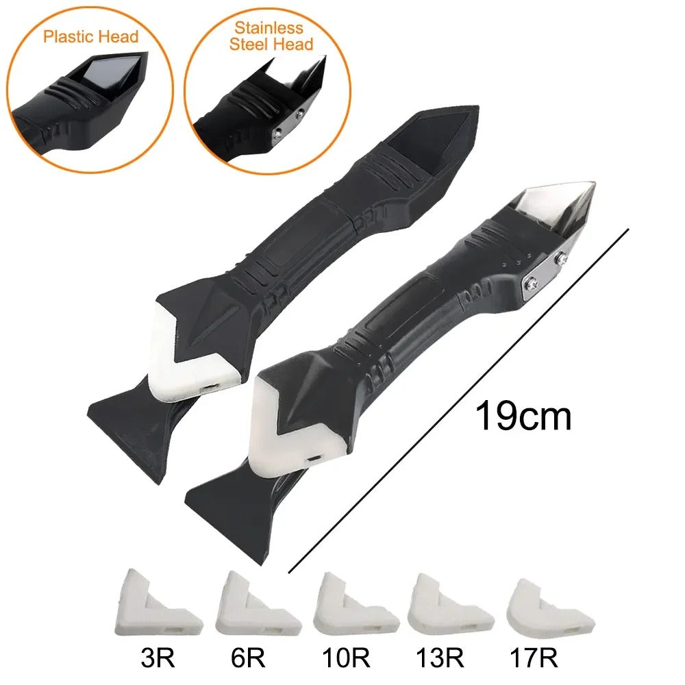 5 in 1 Silicone Spatula Window Cleaning Tool