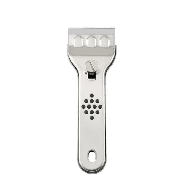 Stainless Steel Multifunction Glass Ceramic Hob Scraper Cleaner