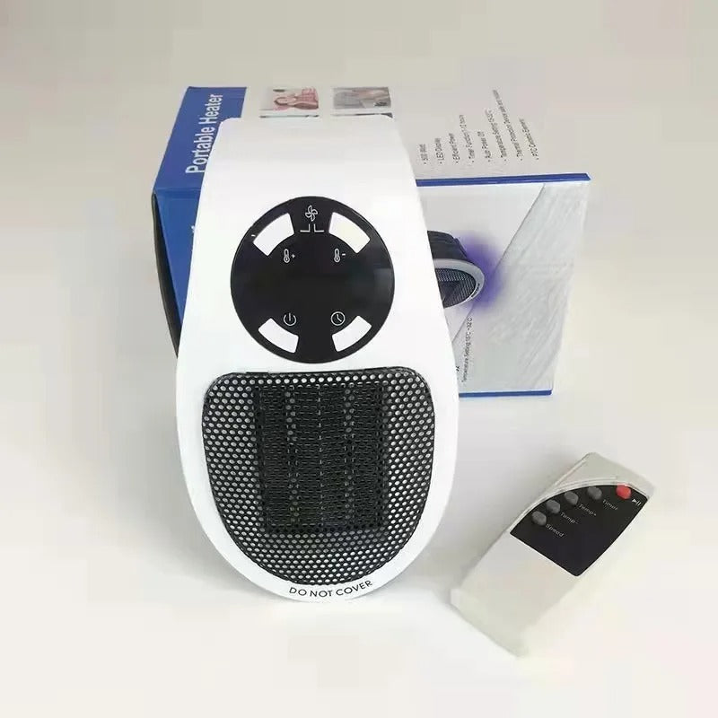 350W Portable Heater Electric Heater Convenient Room Heater Remote Control Wall Mounted Heater Winter Heating Home Appliance
