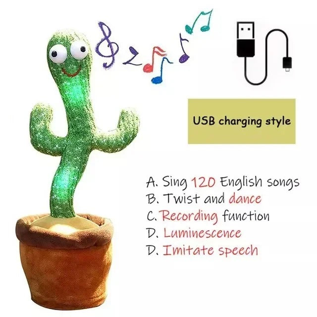 A Cactus Toy That Can Speak, Sing and Dance